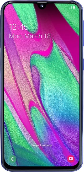 Samsung Galaxy A40 Blau Smartphone Galaxy A40 Blau Smartphone Samsung 785300143959 Bild Nr. 1