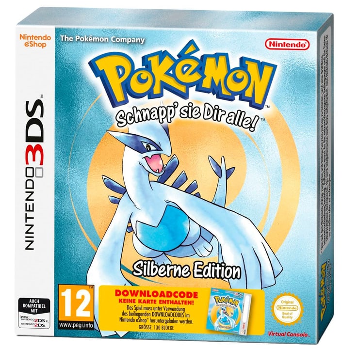 3DS - Pokémon Silber (Downloadcode) 3DS - Pokémon Silber (Downloadcode) 785300129648 N. figura 1