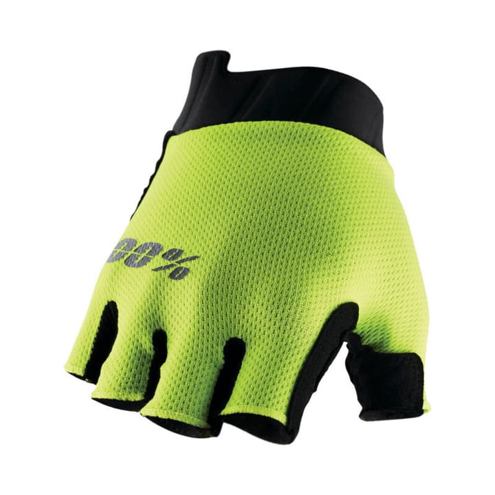 Image of 100% Exceeda Gel SF Bike-Handschuhe neongelb