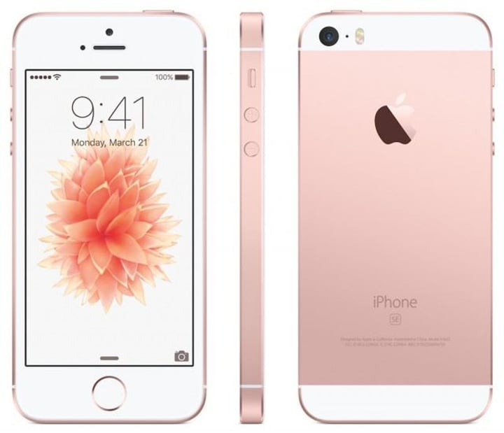 Apple iPhone SE 16GB Rose Gold Demo iPhone SE 16GB Rose Gold Demo Apple 79460900000016 Bild Nr. 1