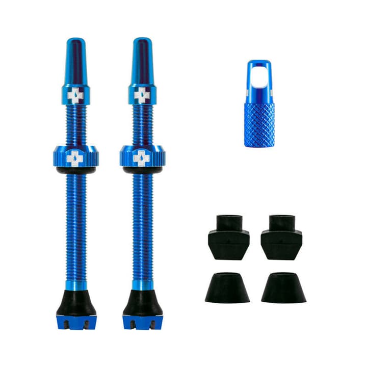 Image of MucOff V2 Tubeless Ventil Kit 60mm Ventile & Zubehör blau bei Migros SportXX