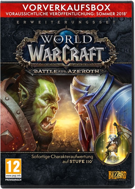 PC - World of Warcraft: Battle for Azeroth - Pre Sell Box (D) PC - World of Warcraft: Battle for Azeroth - Pre Sell Box (D) 785300132177 Photo no. 1