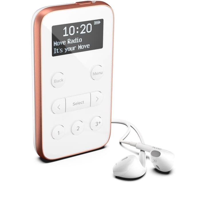 Pure Move R3 - Weiss Digitalradio DAB+ Move R3 - Weiss Digitalradio DAB+ Pure 785300134996 Bild Nr. 1