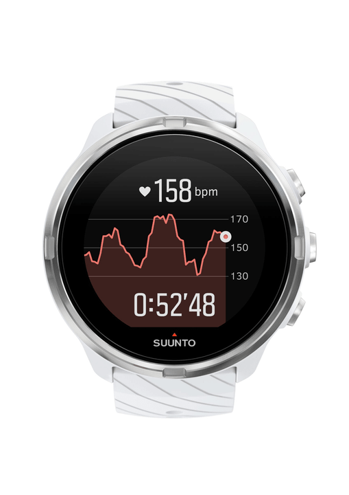Suunto 9 Cardiofrequenzimetro 9 Cardiofrequenzimetro Suunto 463052600010 Colore bianco Taglie one size N. figura 1