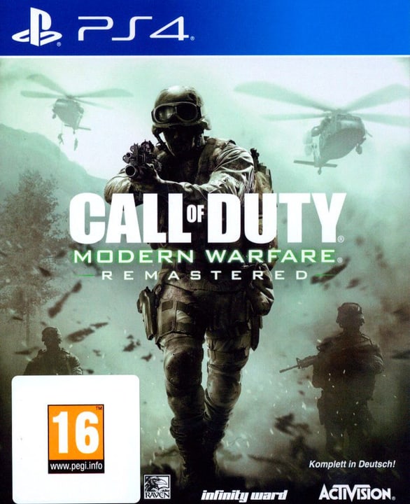 PS4 - Call of Duty: Modern Warfare Remastered Box PS4 - Call of Duty: Modern Warfare Remastered Box 785300122550 Photo no. 1