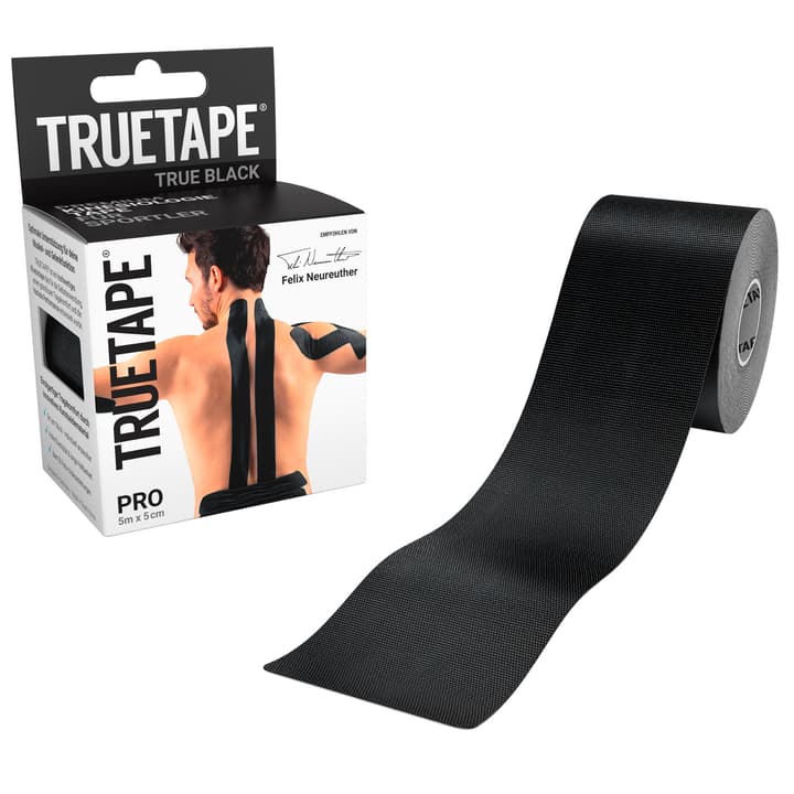 Image of Truetape Kinesiotape Tape schwarz