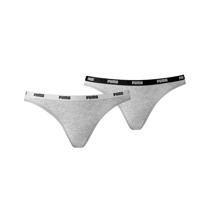 Image of Puma Bikini Panties 2-er-Pack Unterhose grau bei Migros SportXX