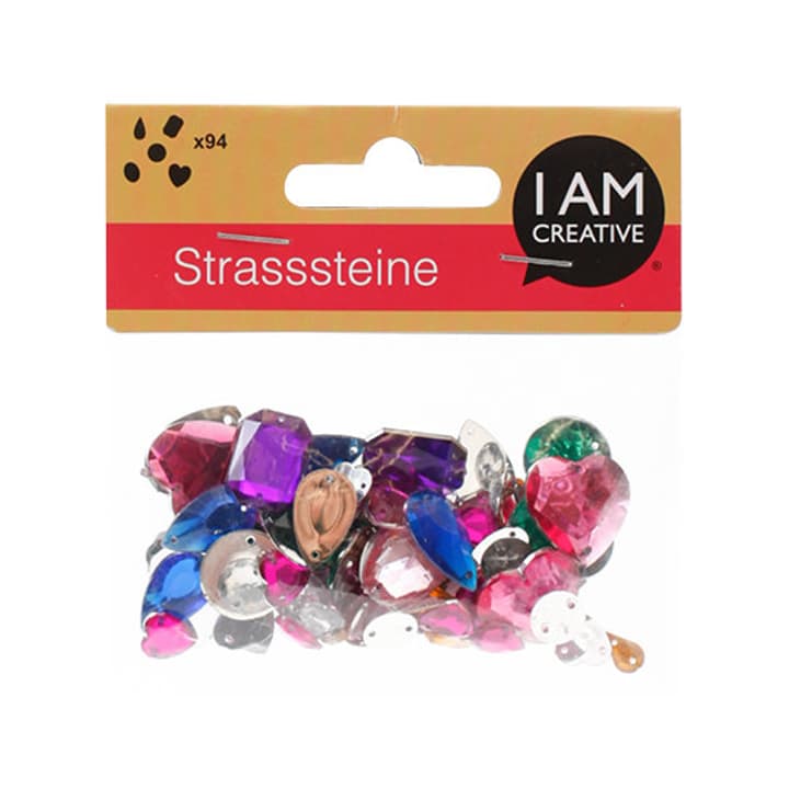 I AM CREATIVE STRASS, MIX, CUCIRE MIX