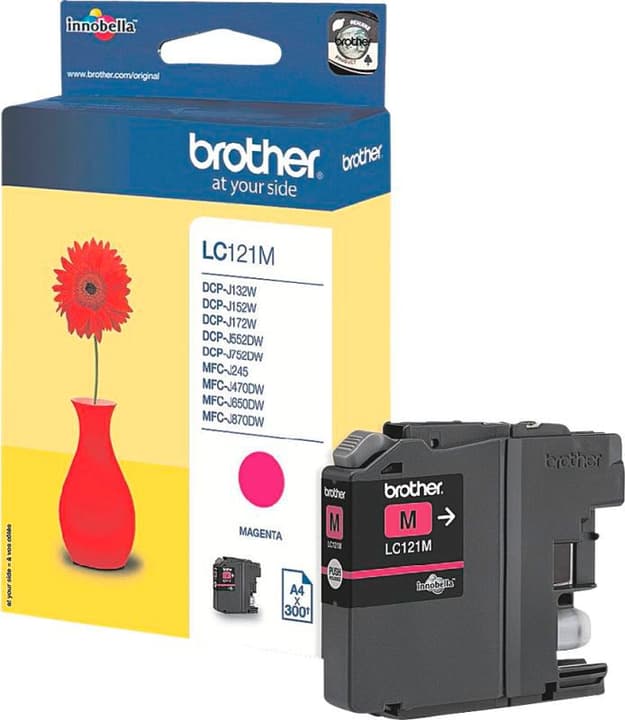 Brother cartouche d'encre LC-121M magenta Cartouche d'encre cartouche d'encre LC-121M magenta Cartouche d'encre Brother 795822400000 Photo no. 1