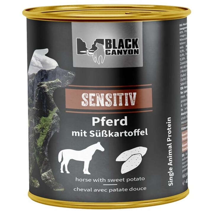 Image of Black Canyon Sensitiv Pferd, 820g Nassfutter