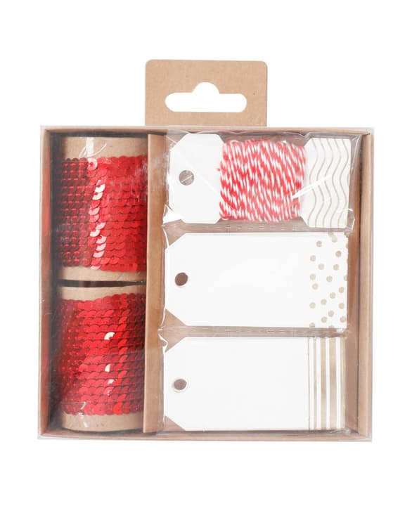 Image of I AM CREATIVE Pailletten & Tags, 3.5 x 7 cm, inkl. 5 m Schnur23 teilig Pailetten bei Do it + Garden von Migros