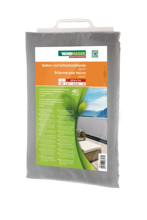Image of Windhager Balkonbespannung Malta 90x500cm Sichtschutzblende bei Do it + Garden von Migros
