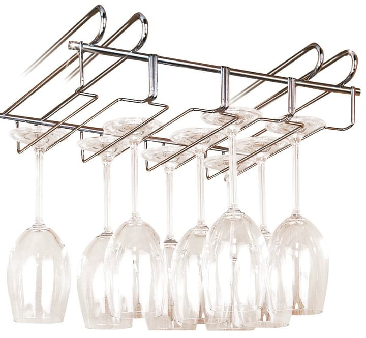 Image of WENKO Schrankeinbau Gläserhalter silber glänzend bei Do it + Garden von Migros