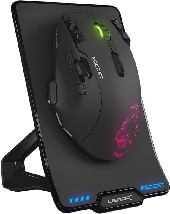 ROCCAT Leadr Wireless MultiButton RGB Gaming Mouse noir Souris Gaming RGB Leadr Wireless MultiButton RGB Gaming Mouse noir Souris Gaming RGB ROCCAT 785300128268 Photo no. 1