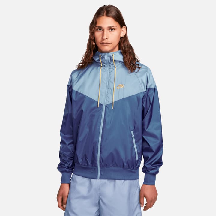 Image of Nike Sportswear Heritage Essentials Windrunner Trainingsjacke denim