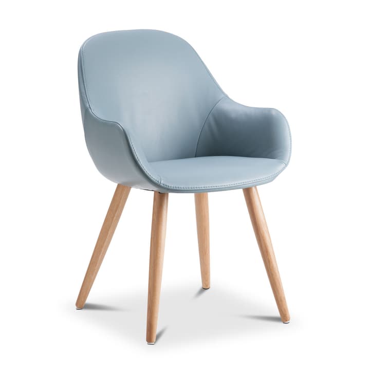 LAYLA Chaise Sauvage LAYLA Chaise Sauvage 366028730407 Dimensions L: 56.0 cm x P: 60.0 cm x H: 84.0 cm Couleur Bleu pastel Photo no. 1