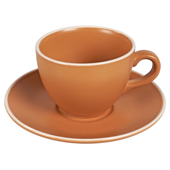 MAELLE Kaffeetasse inkl. Untertasse MAELLE Kaffeetasse inkl. Untertasse 440268600057 Farbe Orange Grösse H: 7.8 cm Bild Nr. 1