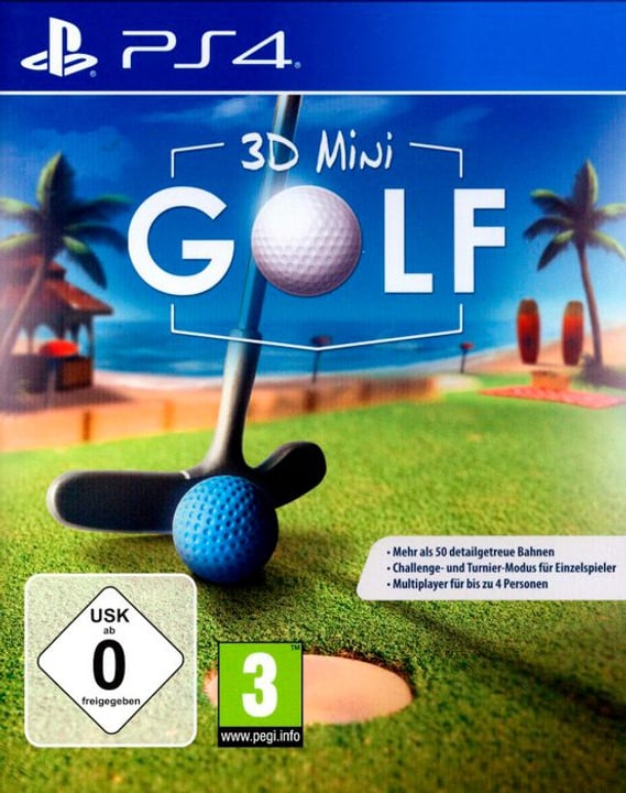 PS4 - 3D Mini Golf D Box PS4 - 3D Mini Golf D Box 785300133165 Photo no. 1