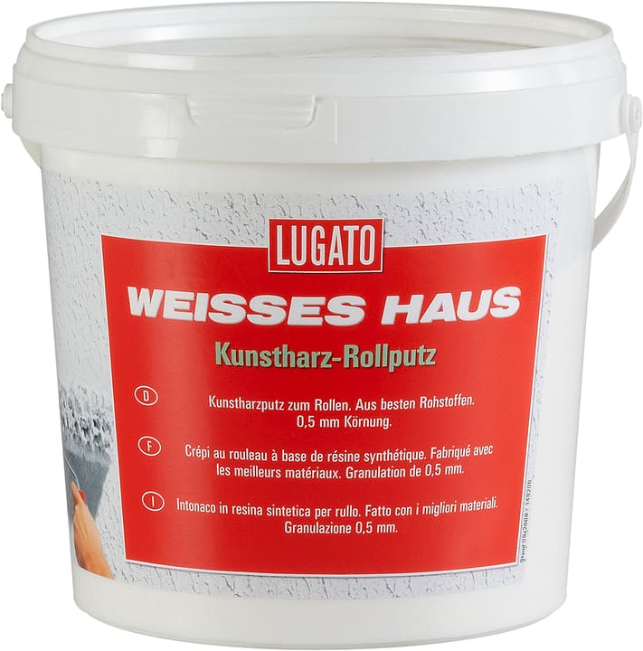 Lugato Weisses Haus Crépi au rouleau Weisses Haus Crépi au rouleau Lugato 676028600000 Couleur Blanc Photo no. 1