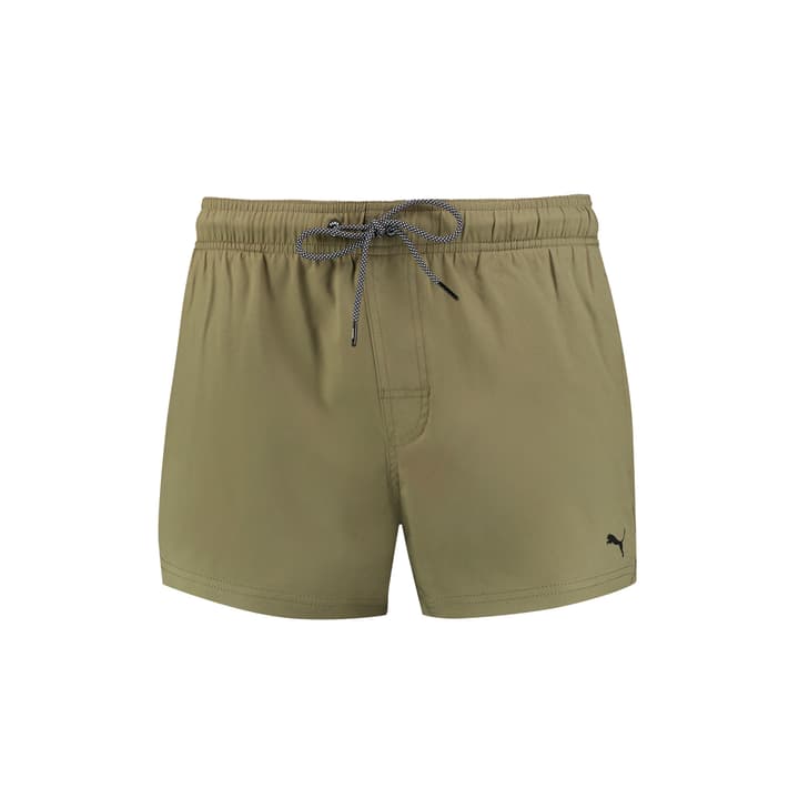 Image of Puma Swimshorts Short Length Badeshorts olive bei Migros SportXX