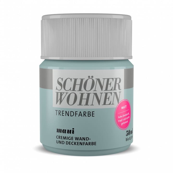 Schöner Wohnen Vernice di tendenza opaca tester Maui 50 ml