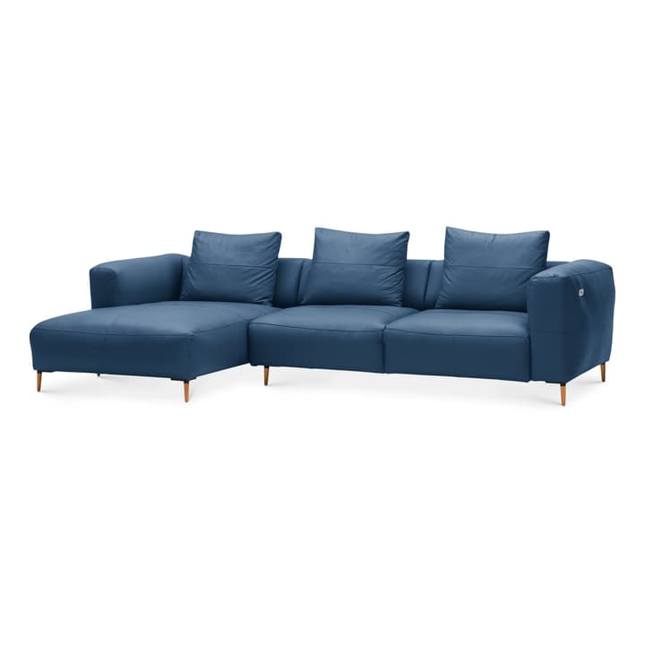 LOUIE Canapé d'angle LOUIE Canapé d'angle 360512773640 Dimensions L: 299.0 cm x P: 170.0 cm x H: 69.0 cm Couleur Bleu Photo no. 1