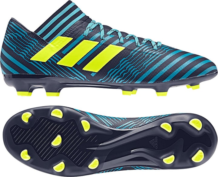 Adidas Nemeziz 17.3 FG Chaussures de football pour homme Nemeziz 17.3 FG Chaussures de football pour homme Adidas 493114140065 Couleur petrol Taille 40 Photo no. 1