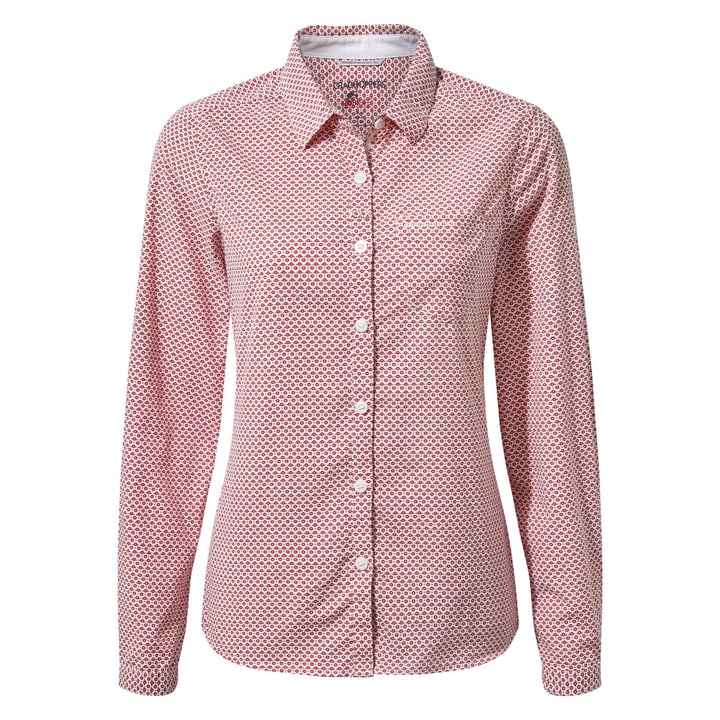 Craghoppers Adoni Blouse à manches longues pour femme Adoni Blouse à manches longues pour femme Craghoppers 462775203630 Couleur rouge Taille 36 Photo no. 1