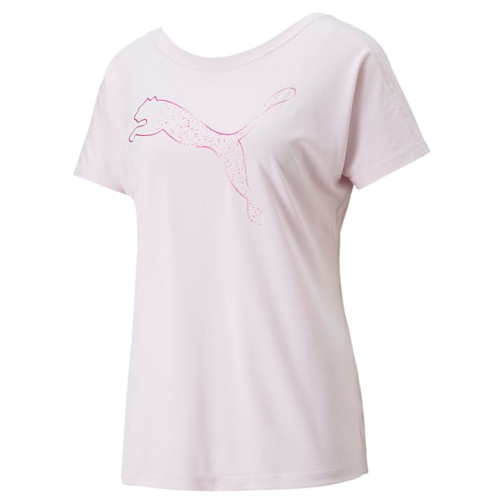 Image of Puma W Train Favorite Jersey Cat Tee Fitnessshirt rosa bei Migros SportXX