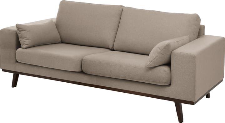 MORITZ Canapé 2.5 places MORITZ Canapé 2.5 places 405741825372 Couleur Marron moyen Dimensions L: 218.0 cm x P: 90.0 cm x H: 81.0 cm Photo no. 1
