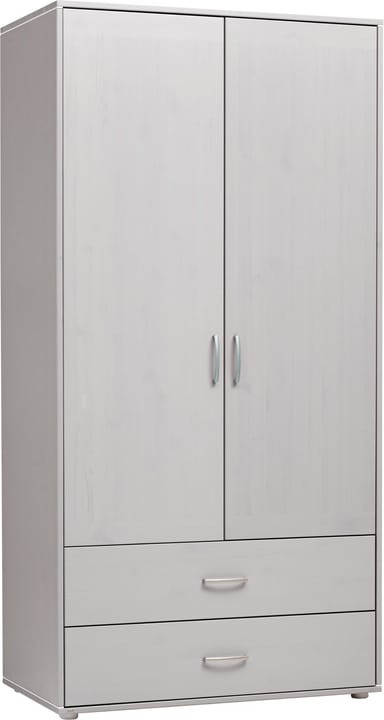 Flexa CLASSIC Schrank CLASSIC Schrank Flexa 404997500000 Grösse B: 101.0 cm x T: 56.5 cm x H: 202.5 cm Farbe Grau Bild Nr. 1