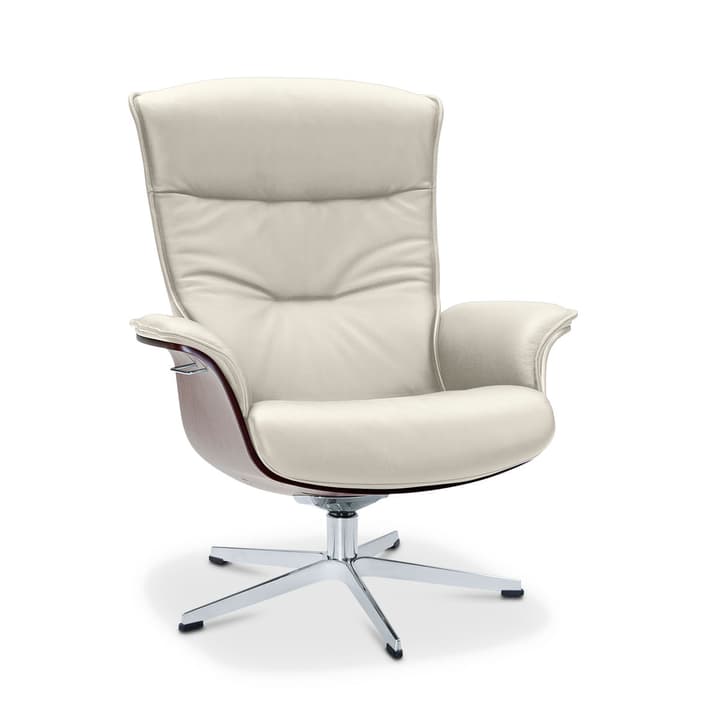 PRIME Ledersessel PRIME Ledersessel 360019052315 Farbe Weiss Grösse B: 81.0 cm x T: 80.0 cm x H: 104.0 cm Bild Nr. 1