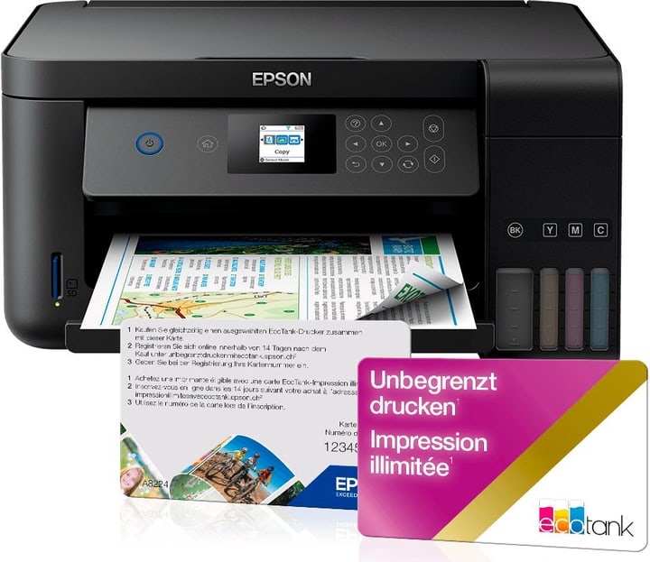 Epson EcoTank ET-2750 Unlimited Imprimante multifonction EcoTank ET-2750 Unlimited Imprimante multifonction Epson 785300149659 Photo no. 1