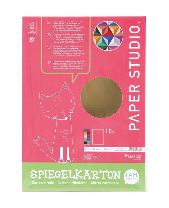 Image of Spiegelkarton 23 x 33 cm, 10 Blatt bei Do it + Garden von Migros