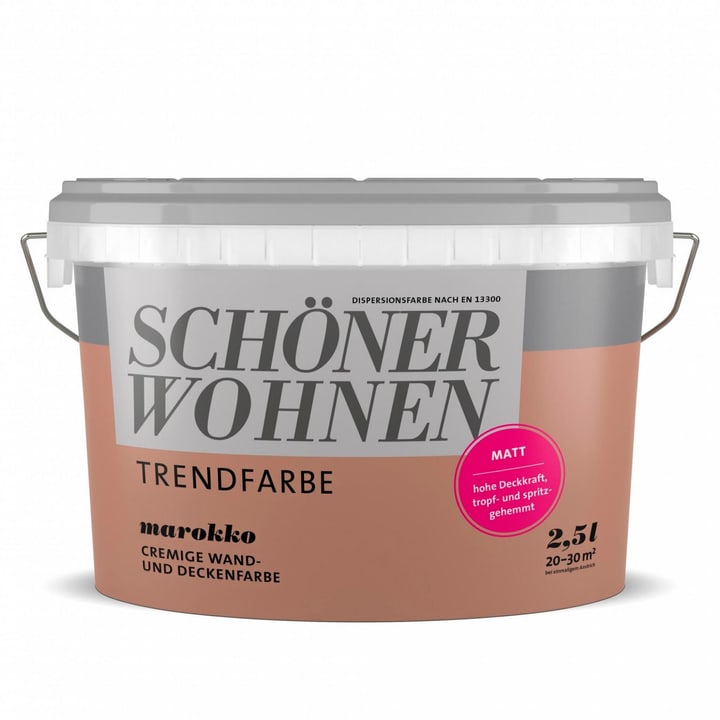 Image of Schöner Wohnen Trendfarbe Matt Marokko 2.5 l Wandfarbe bei Do it + Garden von Migros