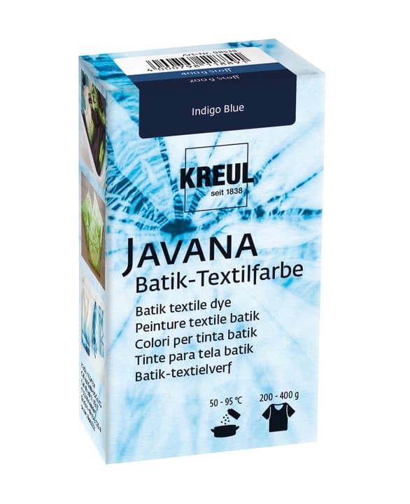 Image of KREUL Javana Batik-Textilfarbe Indigo Blue 70 g Batik Textilfarben bei Do it + Garden von Migros