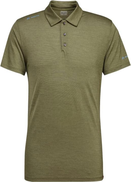 Image of Radys R5 Light Merino Polo Poloshirt olive