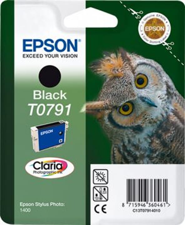 Epson T079140 Noire Cartouche d'encre T079140 Noire Cartouche d'encre Epson 797583700000 Photo no. 1