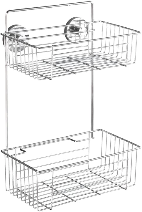 Image of WENKO Vacuum-Loc Wandregal Bari 2 Etagen Regal