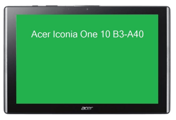 Acer Iconia One 10 B3-A40-K80C Tablet Iconia One 10 B3-A40-K80C Tablet Acer 79840990000017 Bild Nr. 1