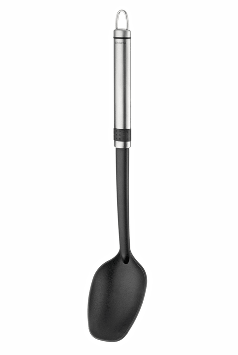 brabantia PN Cucchiaio per verdura PN Cucchiaio per verdura brabantia 441054200820 Colore Nero / Argento Dimensioni L: 6.5 cm x P: 5.5 cm x A: 35.5 cm N. figura 1