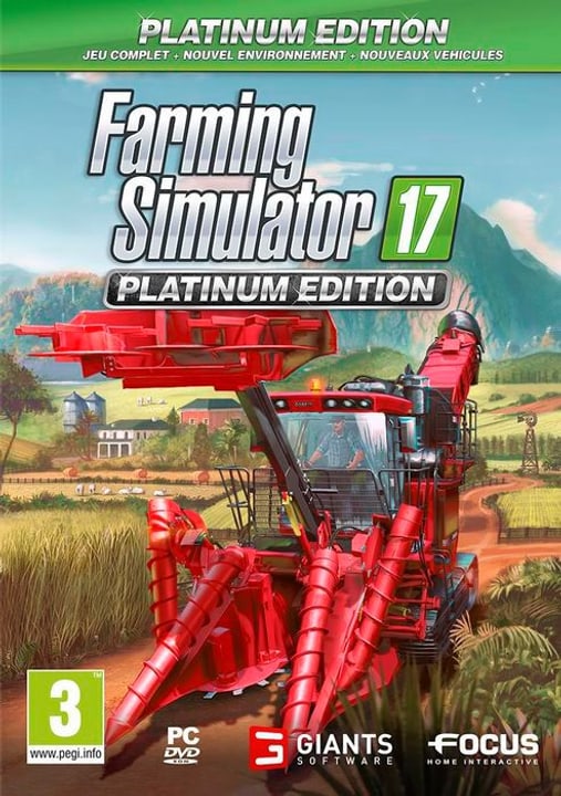 PC - Farming Simulator 2017 - Platinum Edition F Box PC - Farming Simulator 2017 - Platinum Edition F Box 785300130448 N. figura 1