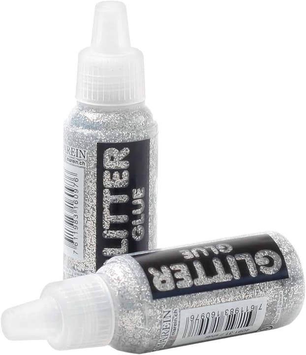 Image of I AM CREATIVE Glitter Glue 25 ml, silber Glitterglue