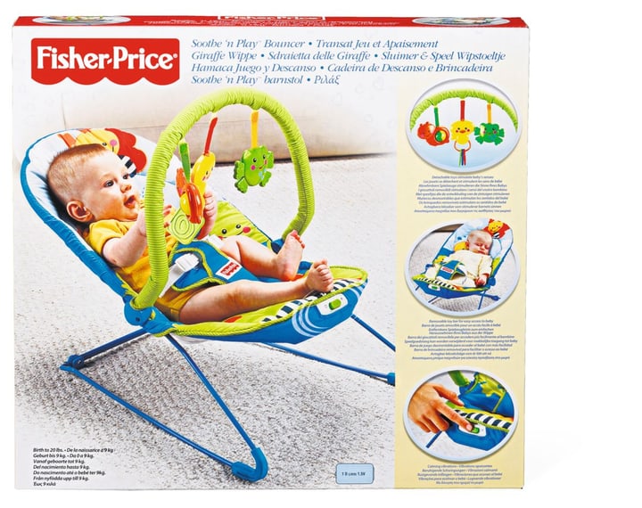 Fisher Price Fisher-Price My Friendly 1st Bouncer Fisher-Price My Friendly 1st Bouncer Fisher Price 74723730000010 Bild Nr. 1
