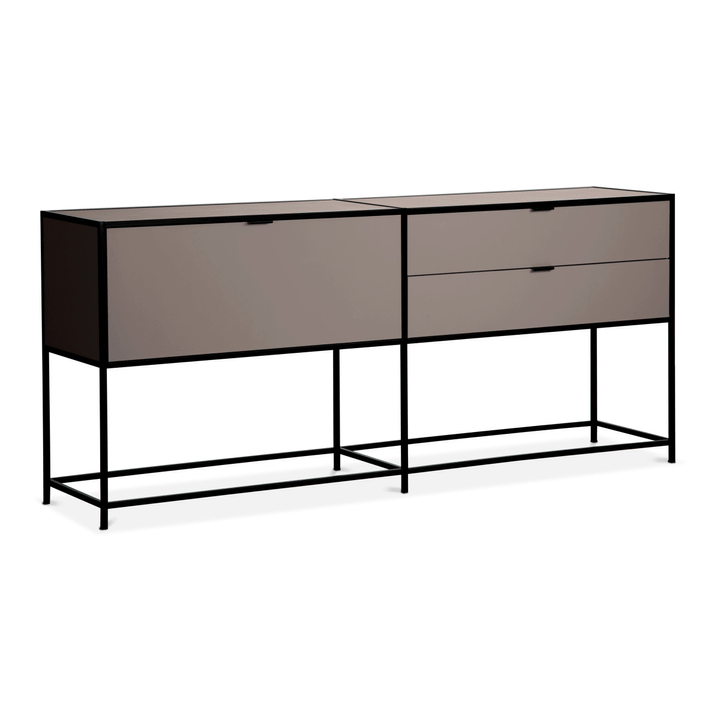 Edition Interio SEVEN Buffet SEVEN Buffet Edition Interio 360976400000 Dimensioni L: 183.0 cm x P: 38.0 cm x A: 80.0 cm Colore Grigio N. figura 1