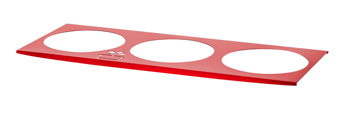 Topfhalter Triple, 38x13x1cm, chili Topfhalter Triple, 38x13x1cm, chili 656942200000 Bild Nr. 1