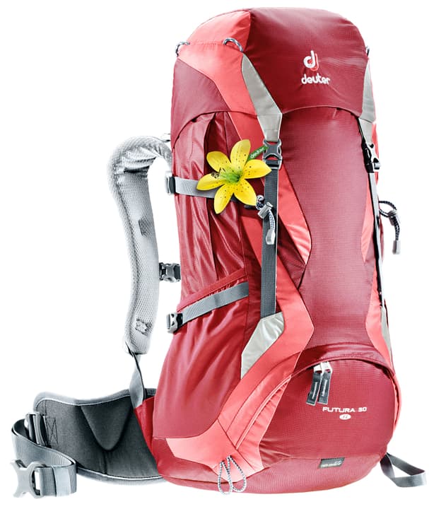 Deuter Futura 30 SL Futura 30 SL Futura 30 SL Futura 30 SL Deuter 460243500031 Colore rosso chiaro Taglie Misura unitaria N. figura 1