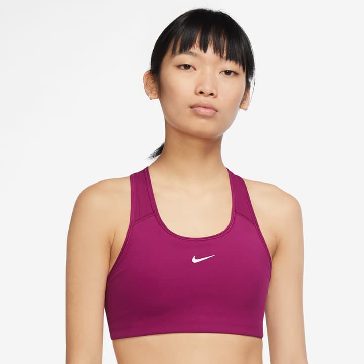 Image of Nike W Swoosh Bra Sport-Bustier bordeaux bei Migros SportXX