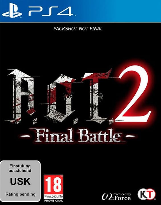PS4 - A.O.T. 2: Final Battle F Box PS4 - A.O.T. 2: Final Battle F Box 785300145012 Photo no. 1