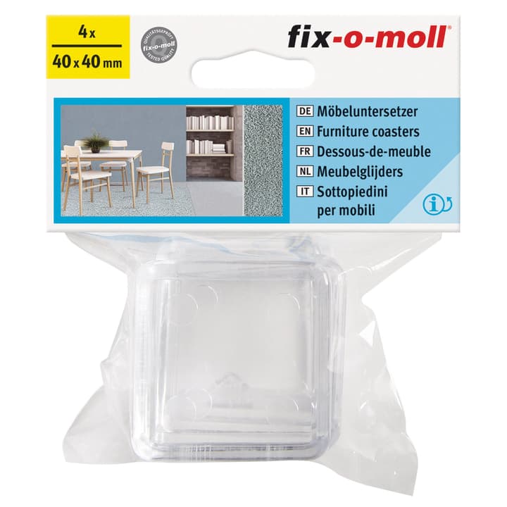 Image of Fix-O-Moll Möbeluntersetzer 40 x mm 4